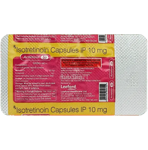 acnetoin i 10 softgel capsule 10's